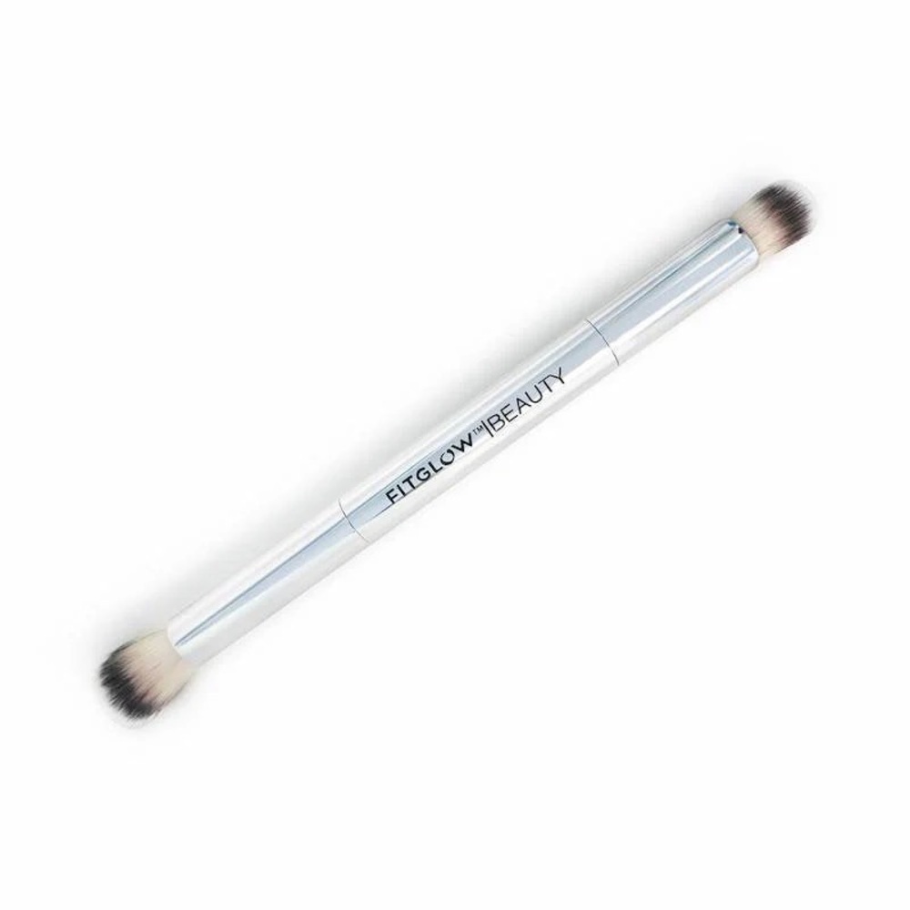 Fitglow Beauty Vegan Teddy Double Illuminate + Shape Brush